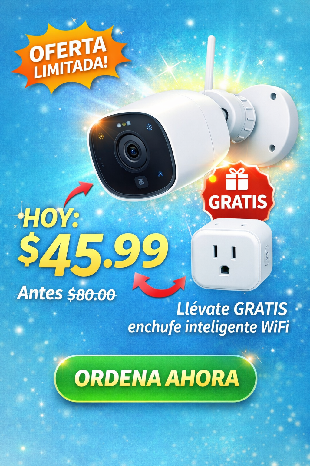 VigiPro 360 + Enchufe Inteligente Wifi