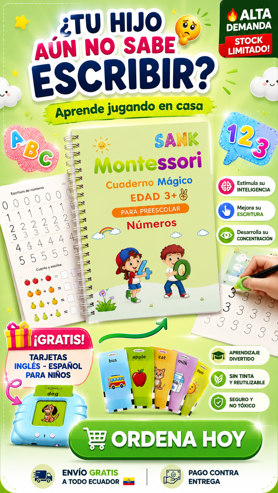 CUADERNO MÁGICO KIDS