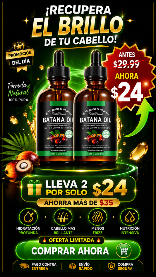 BATANA GOLD - PROMOCION DE 2 POR 24 DOLARES